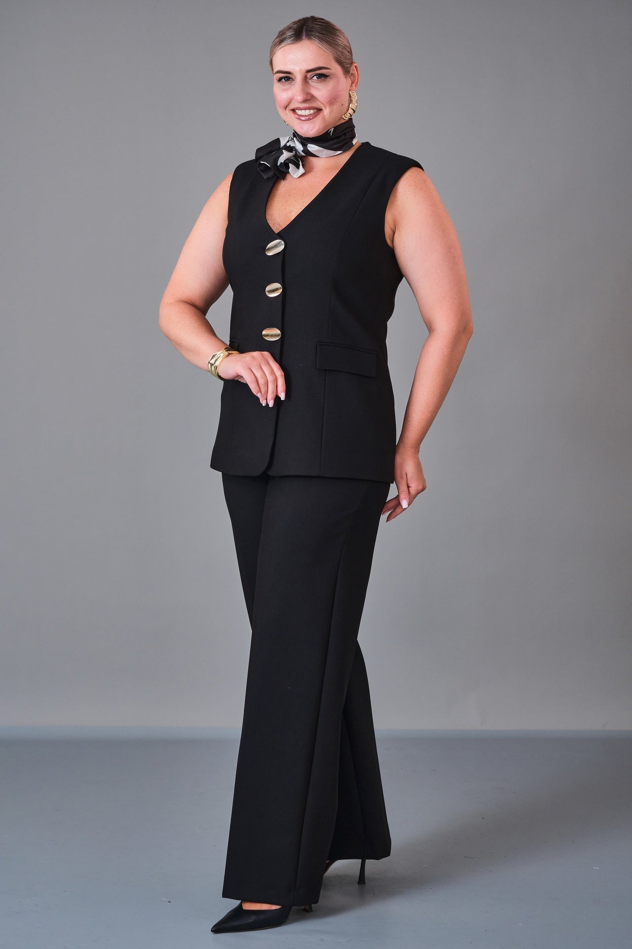 Meira - Plus Size Suit (MEI27K8705) - 8690200209048