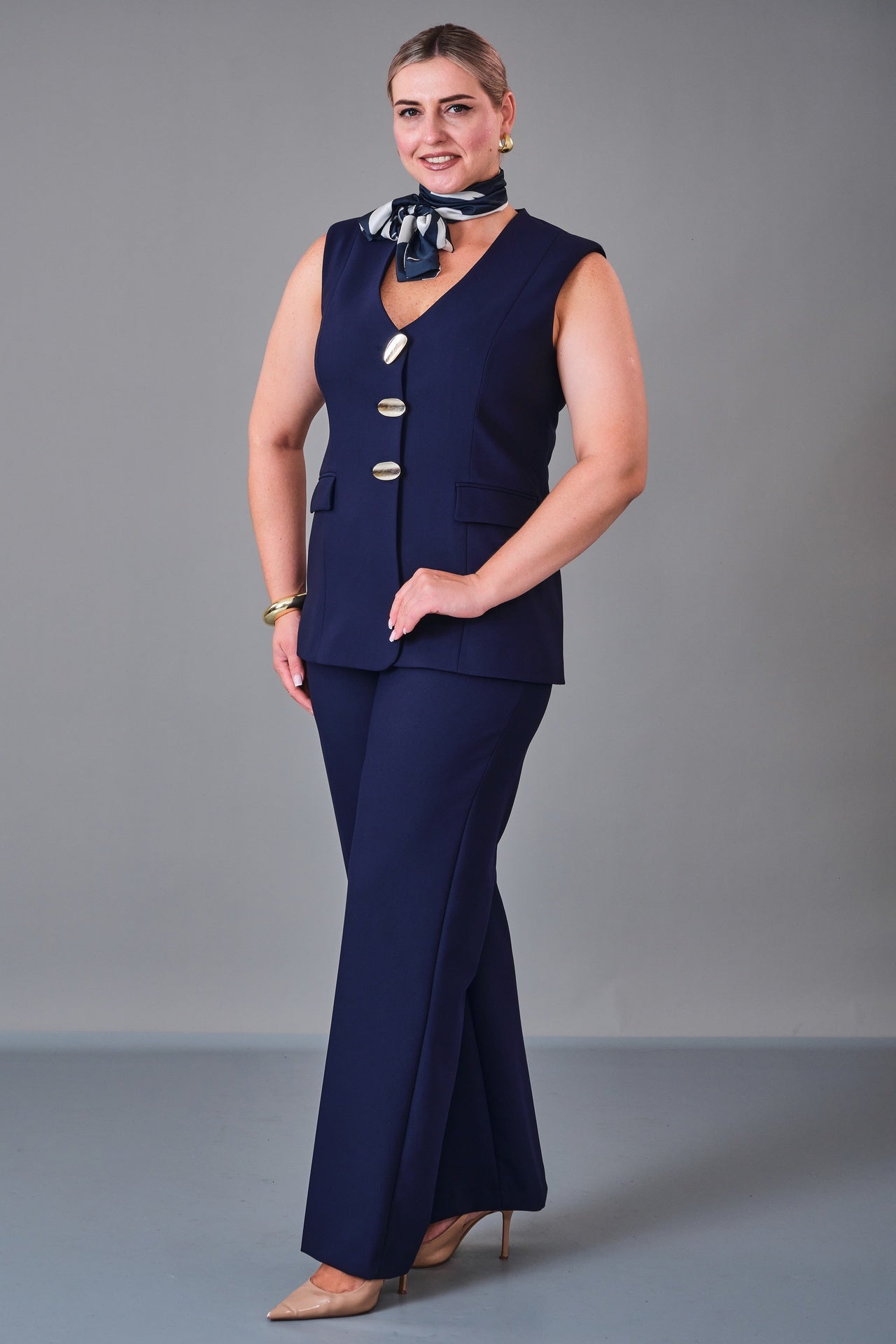 Meira - Plus Size Suit (MEI27K8705) - 8690200209079