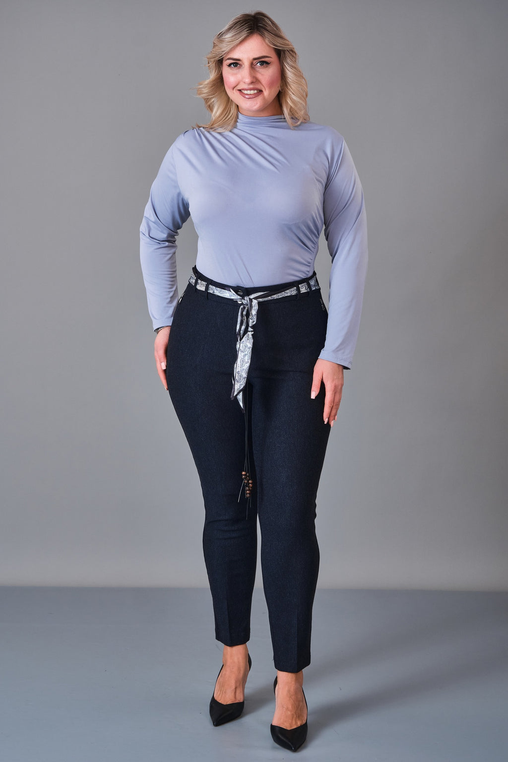 Elitline - Plus Size Trousers (ELT27K1-521-422) - 8690200209277