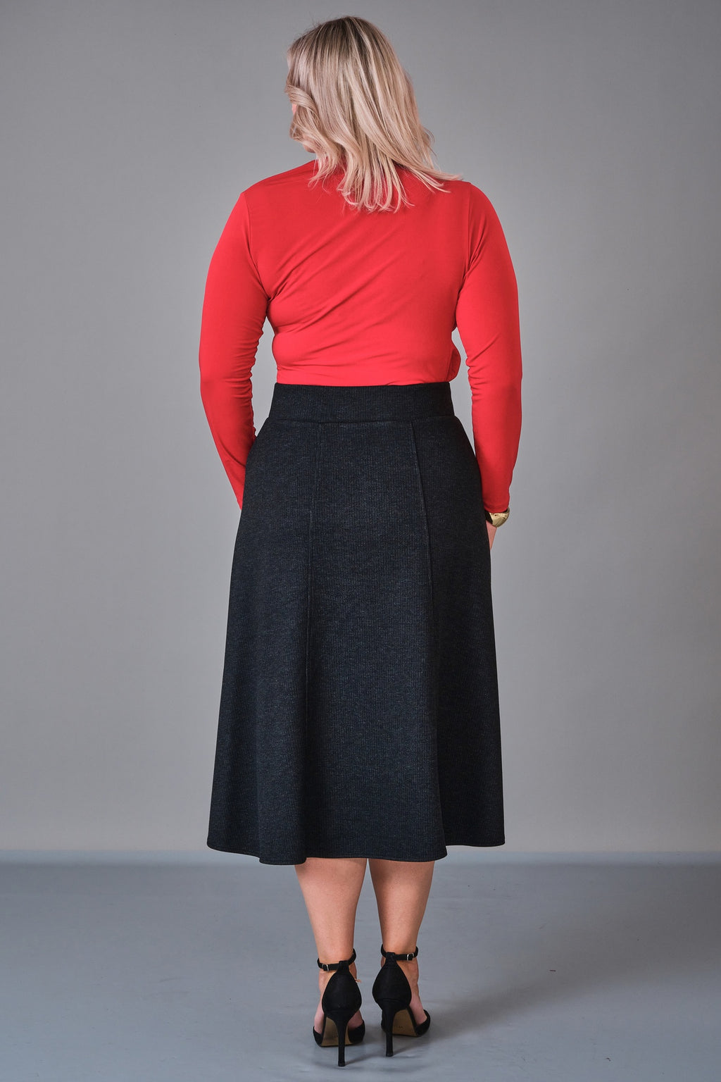 Elitline - Plus Size Skirt (ELT27K2-61-4027) - 8690200209314