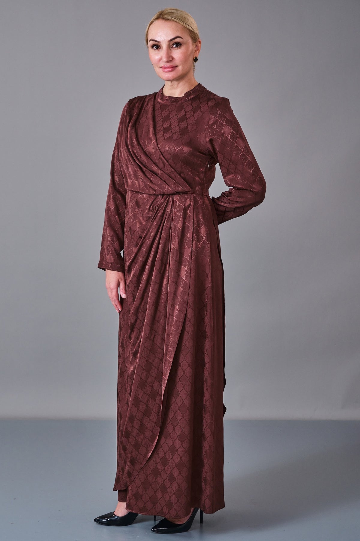 Almarwah - Regular Size Dress (AMH27K90462-1) - 8690200210112