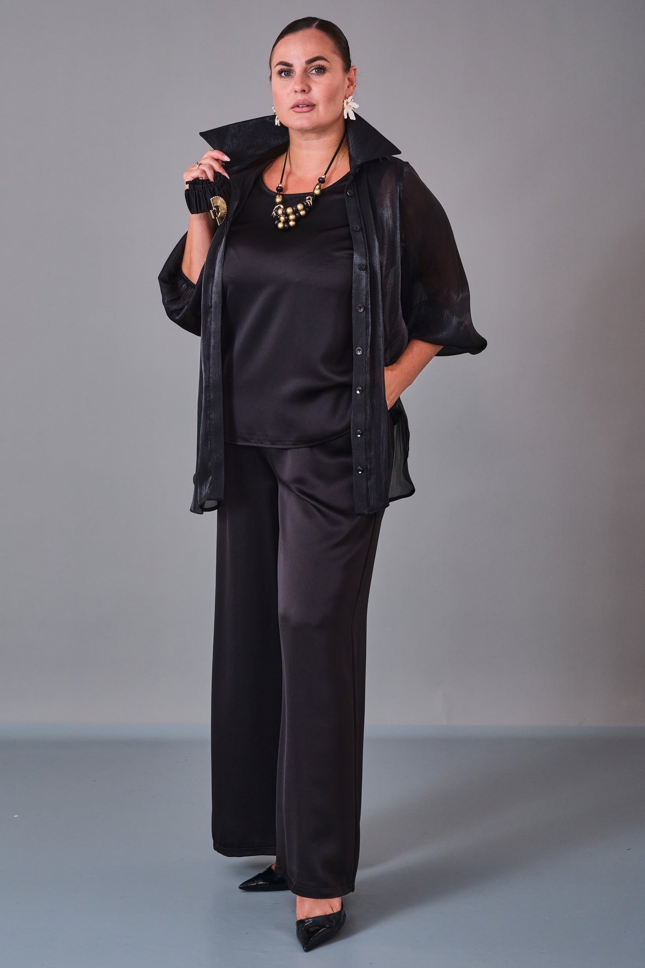 Dress Port - Plus Size Suit (DSP27K3602) - 8690200210372