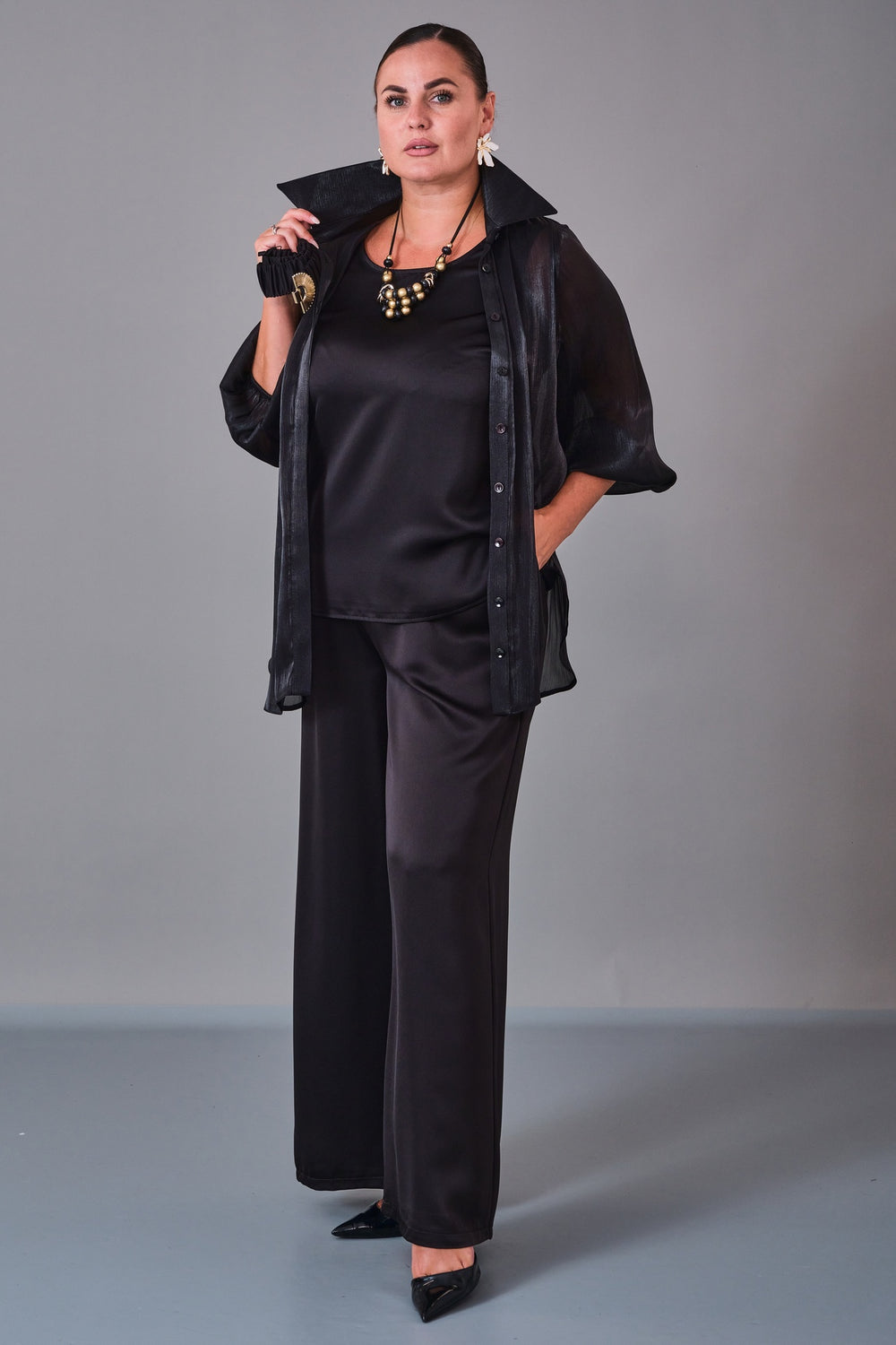 Dress Port - Plus Size Suit (DSP27K3602) - 8690200210372