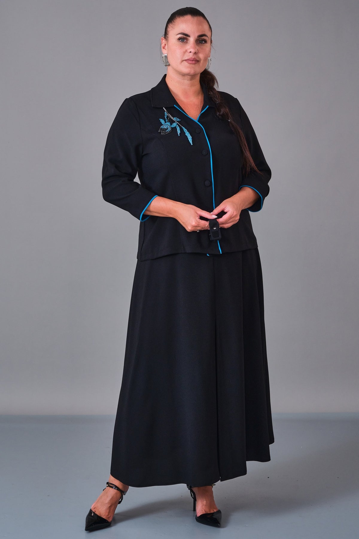 Dress Port - Plus Size Suit (DSP27K3605)