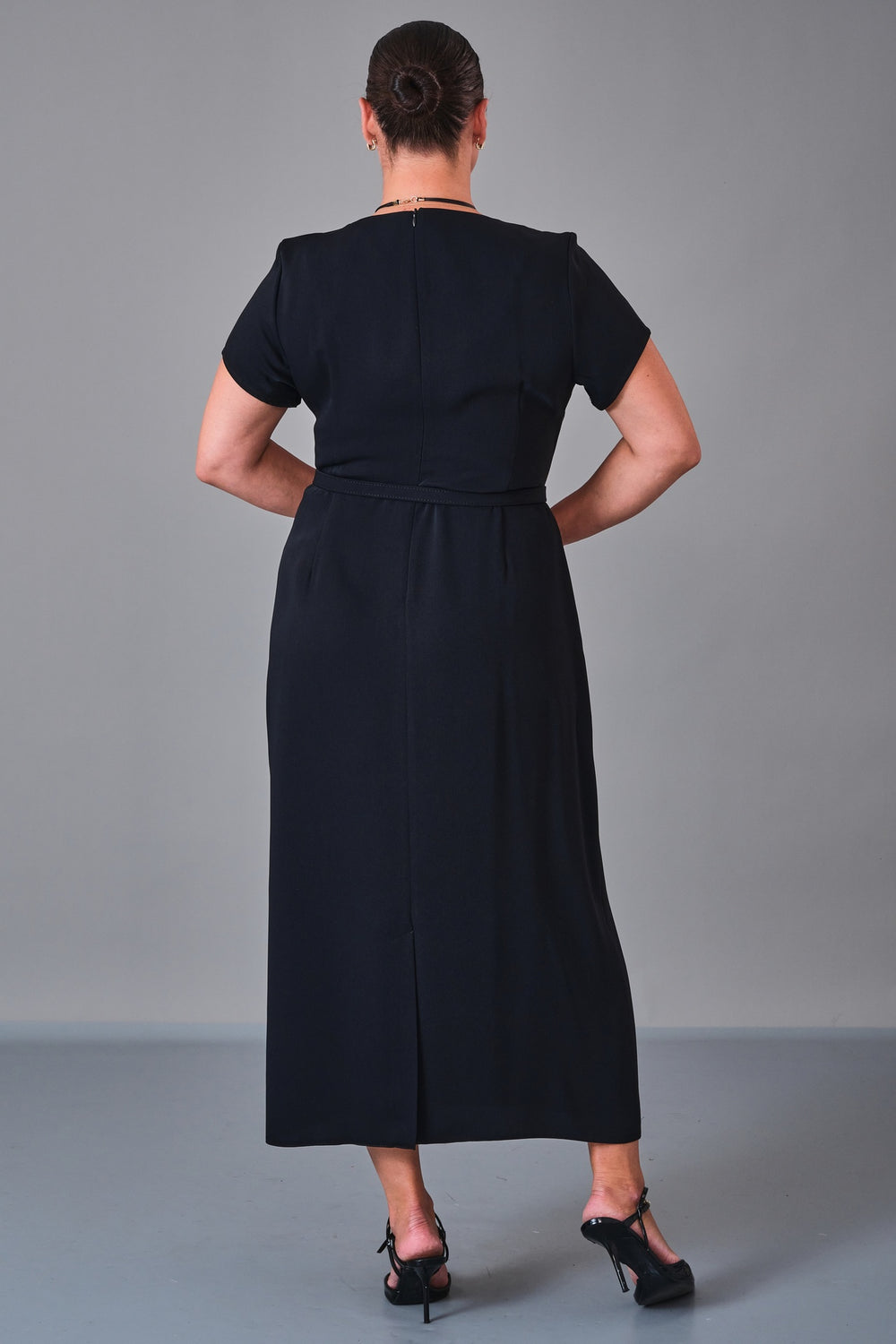 Dress Port - Plus Size Dress (DSP27K3611) - 8690200210501