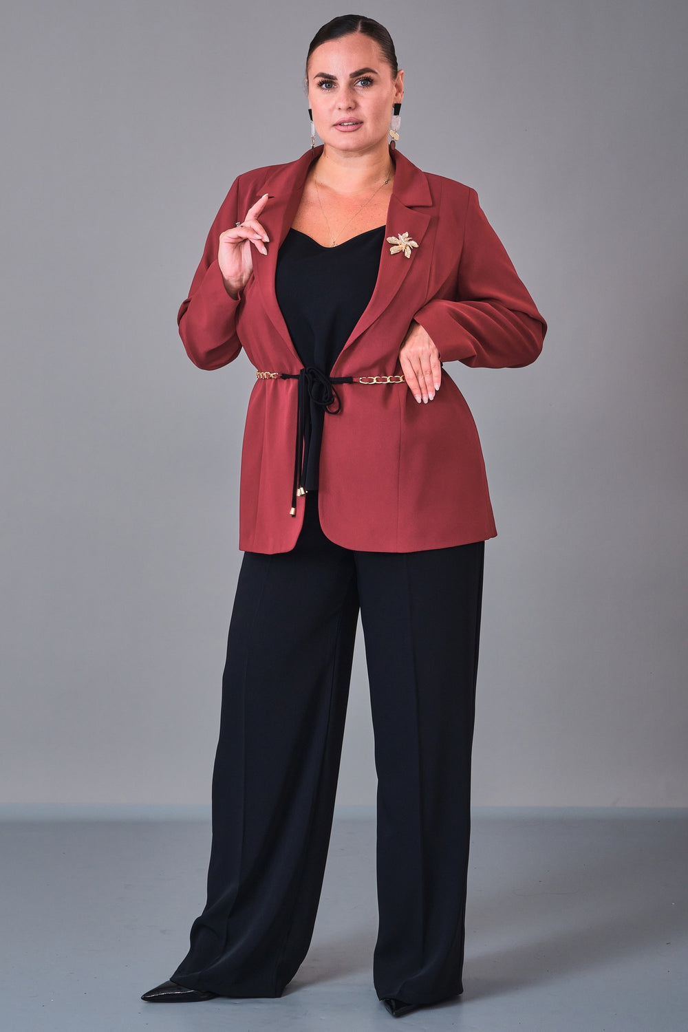 Dress Port - Plus Size Suit (DSP27K3612) - 8690200210525