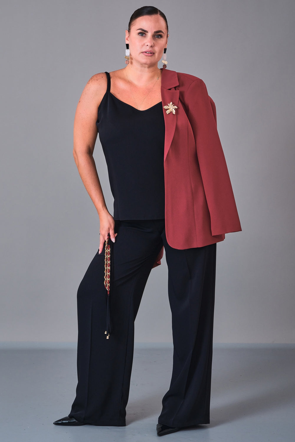 Dress Port - Plus Size Suit (DSP27K3612) - 8690200210525