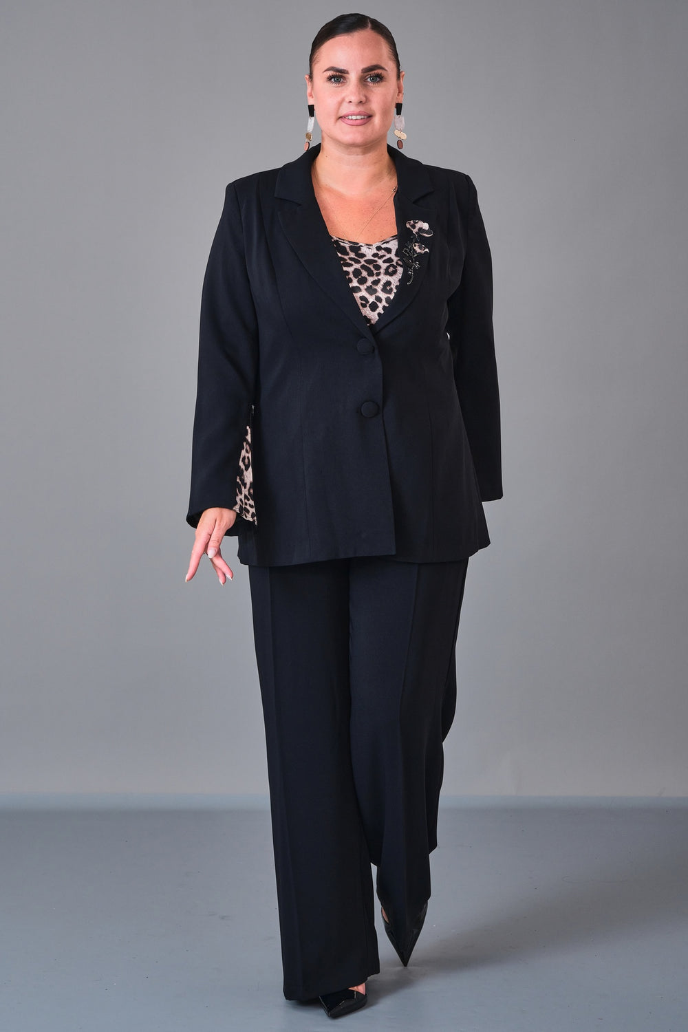 Dress Port - Plus Size Suit (DSP27K3613) - 8690200210549