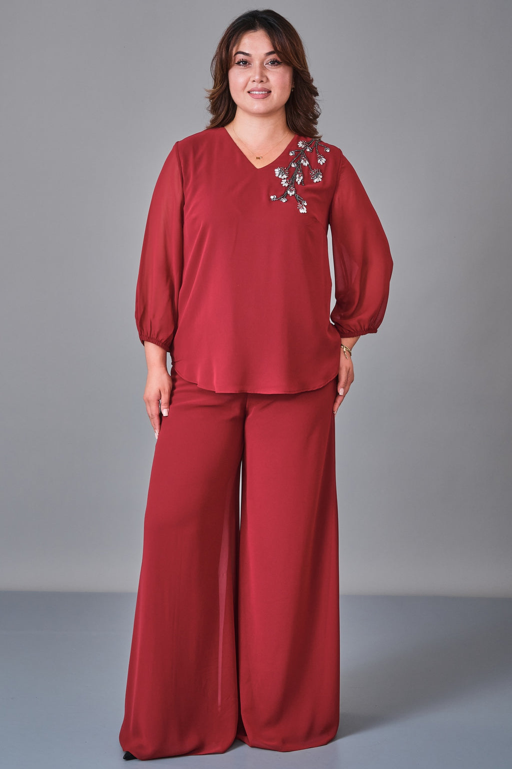 Dress Port - Plus Size Suit (DSP27K3615) - 8690200210587