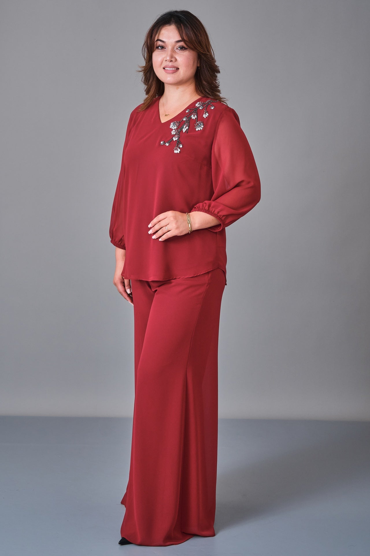 Dress Port - Plus Size Suit (DSP27K3615) - 8690200210587