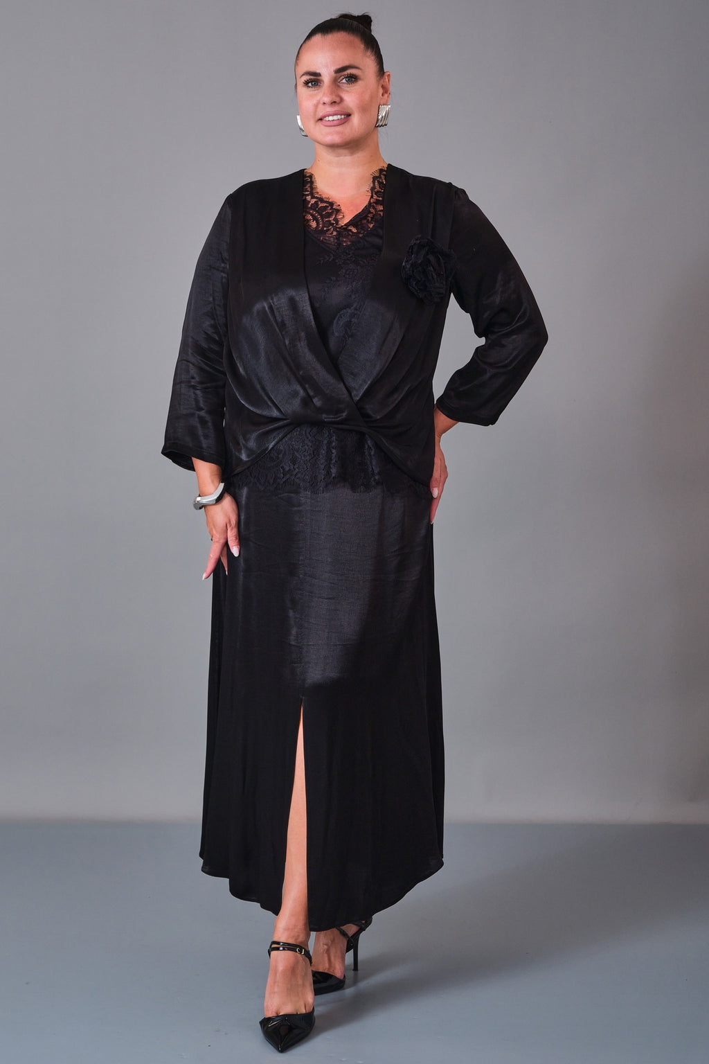 Dress Port - Plus Size Suit (DSP27K3616) - 8690200210594