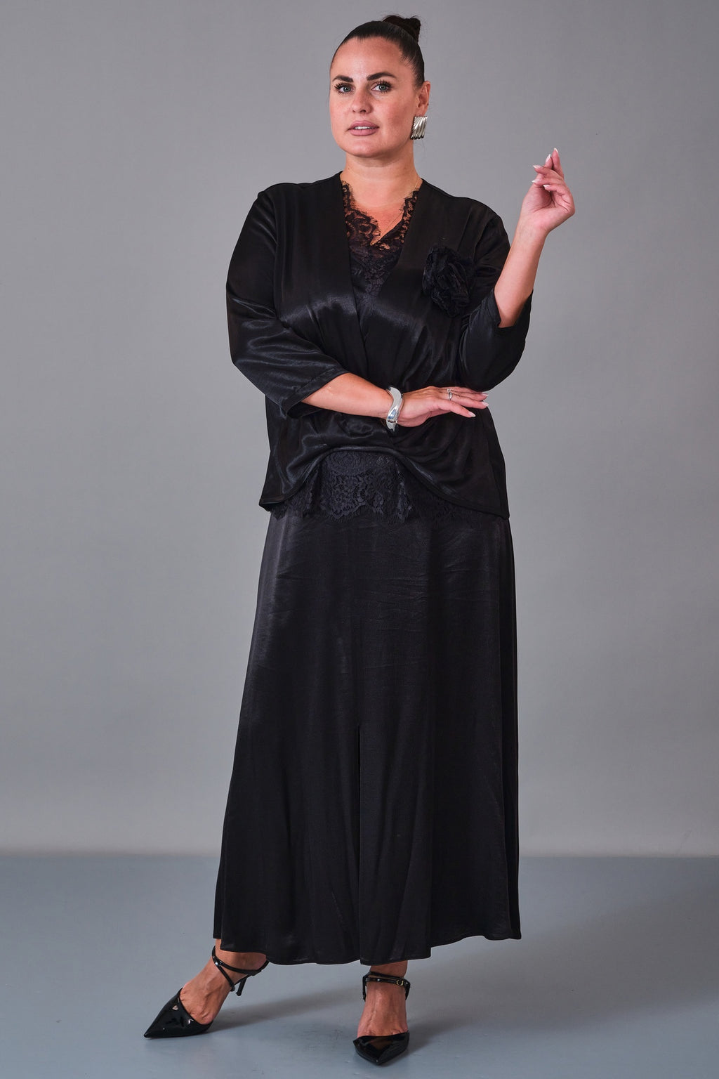 Dress Port - Plus Size Suit (DSP27K3616) - 8690200210594