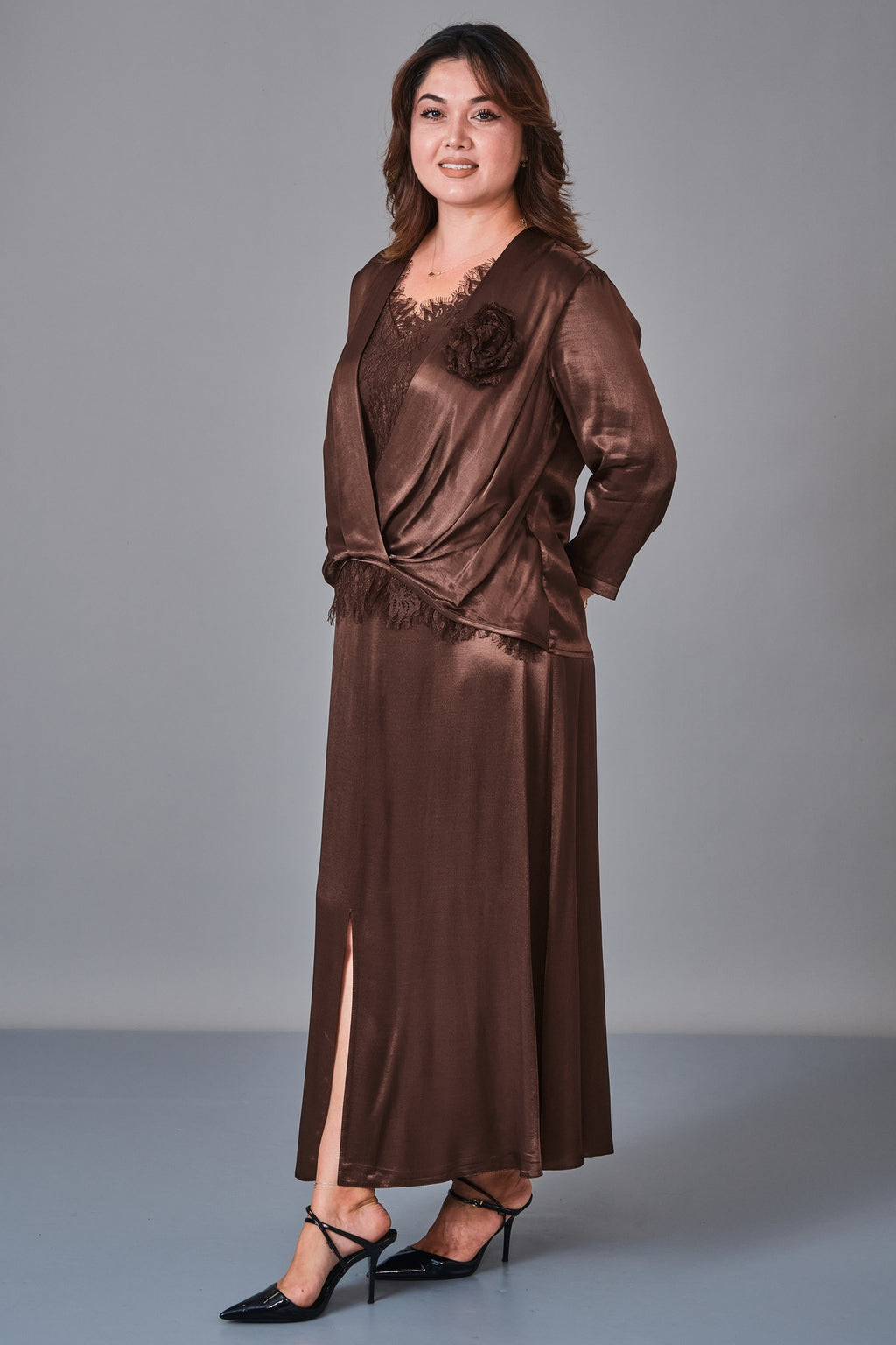 Dress Port - Plus Size Suit (DSP27K3616) - 8690200210600