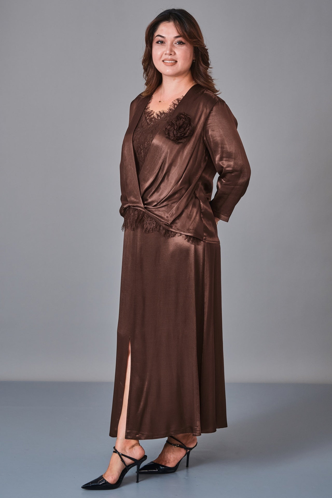 Dress Port - Plus Size Suit (DSP27K3616) - 8690200210600