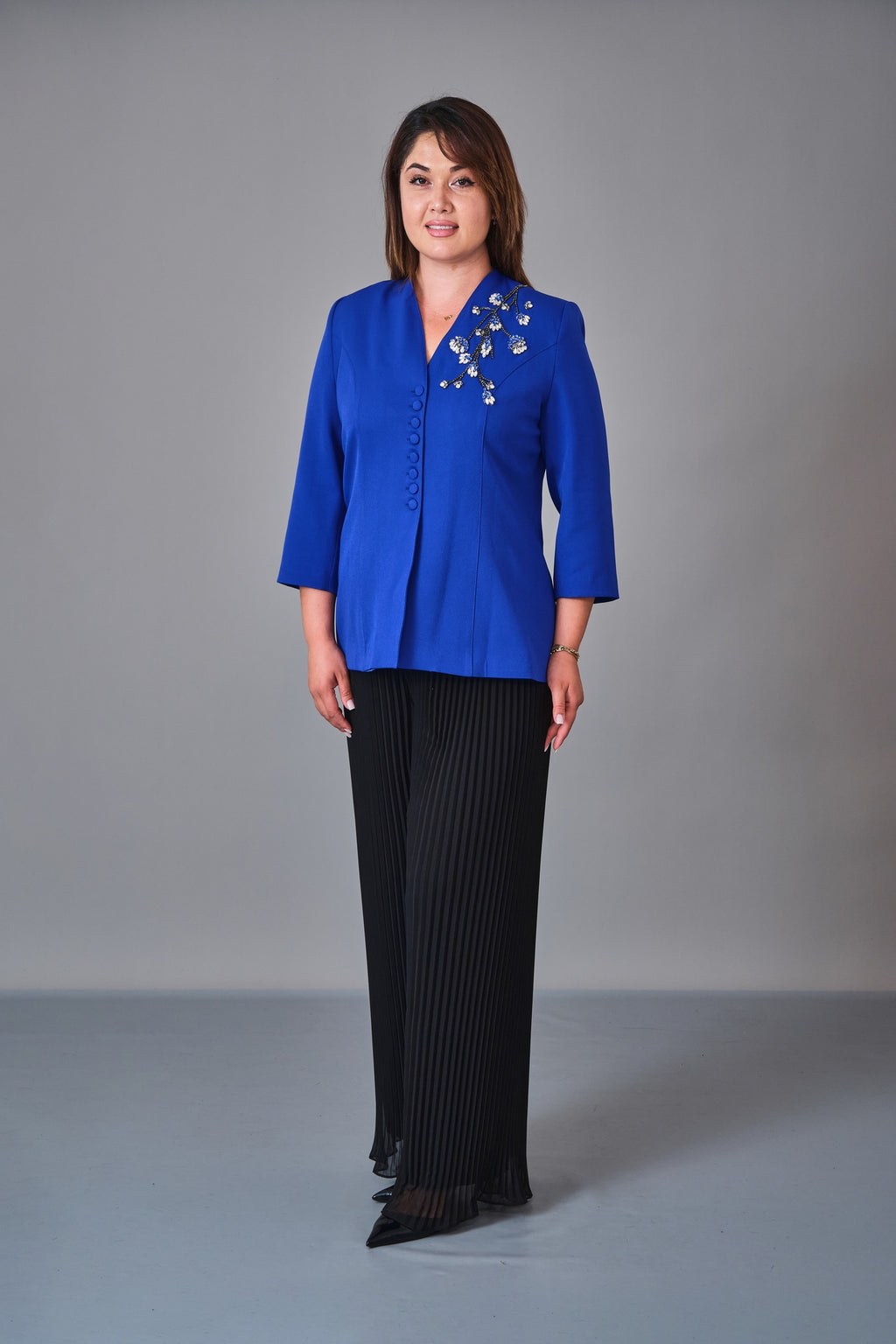 Dress Port - Plus Size Suit (DSP27K3617) - 8690200210624