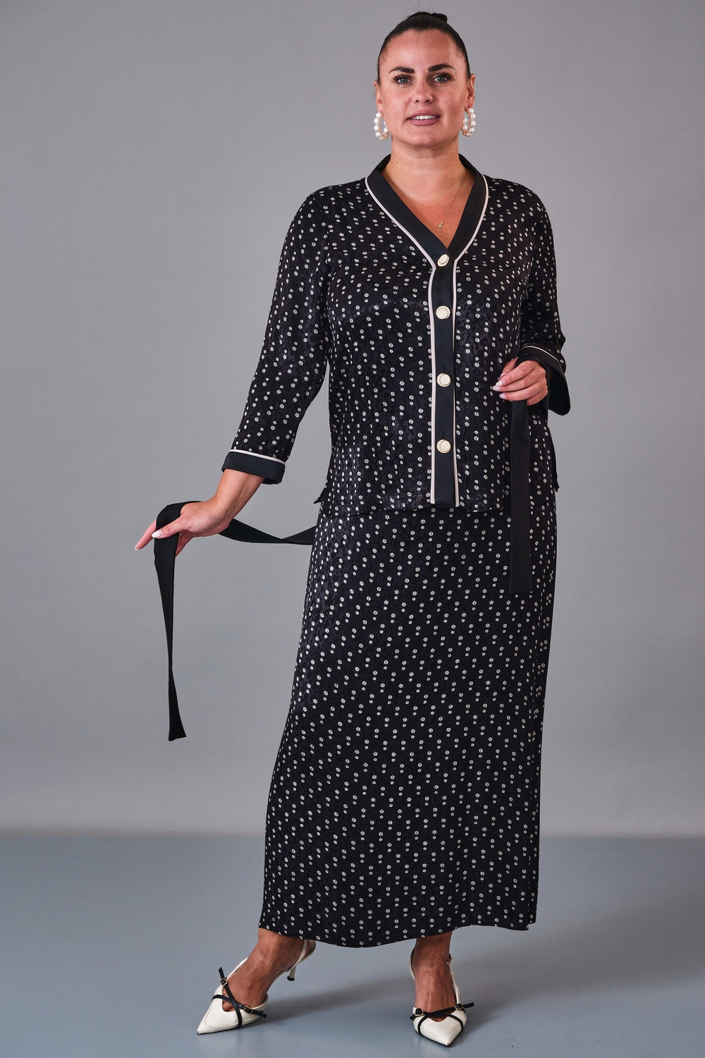 Dress Port - Plus Size Suit (DSP27K3619) - 8690200210655