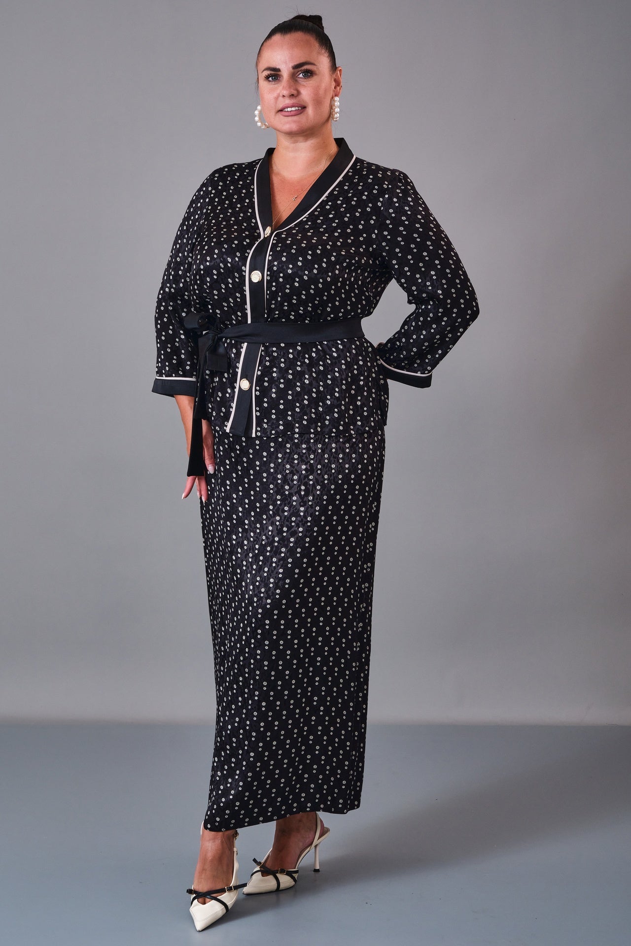 Dress Port - Plus Size Suit (DSP27K3619) - 8690200210655