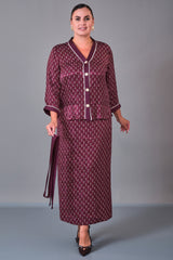 Dress Port - Plus Size Suit (DSP27K3619) - 8690200210662