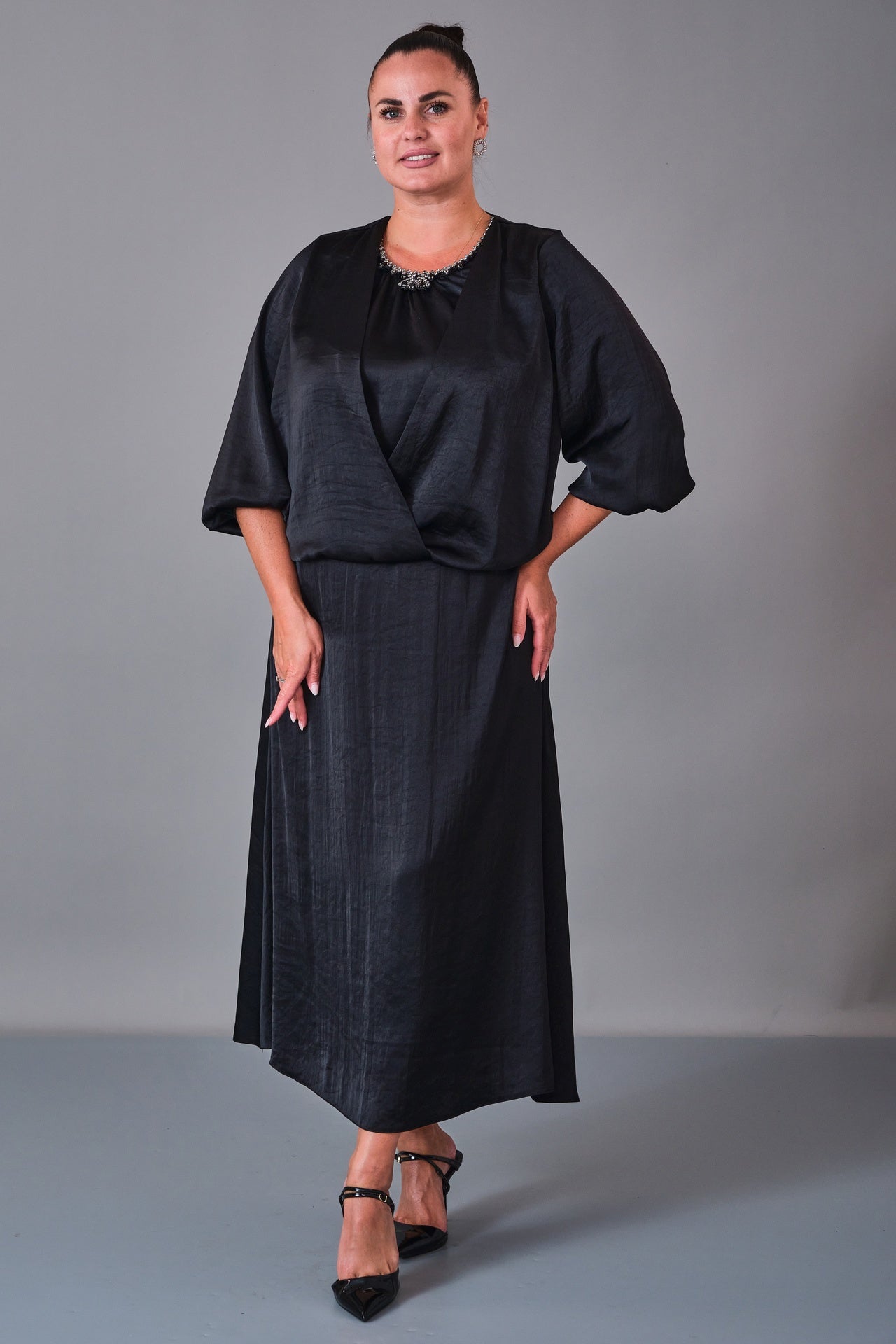 Dress Port - Plus Size Suit (DSP27K3622) - 8690200210686