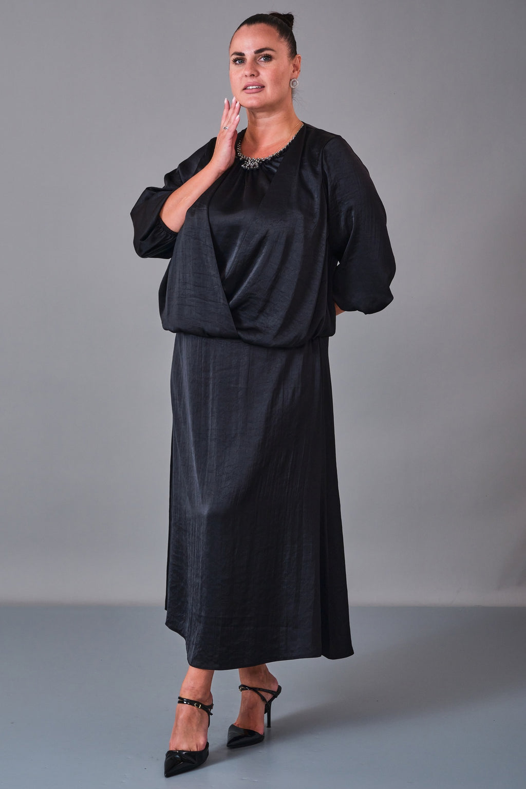 Dress Port - Plus Size Suit (DSP27K3622) - 8690200210686