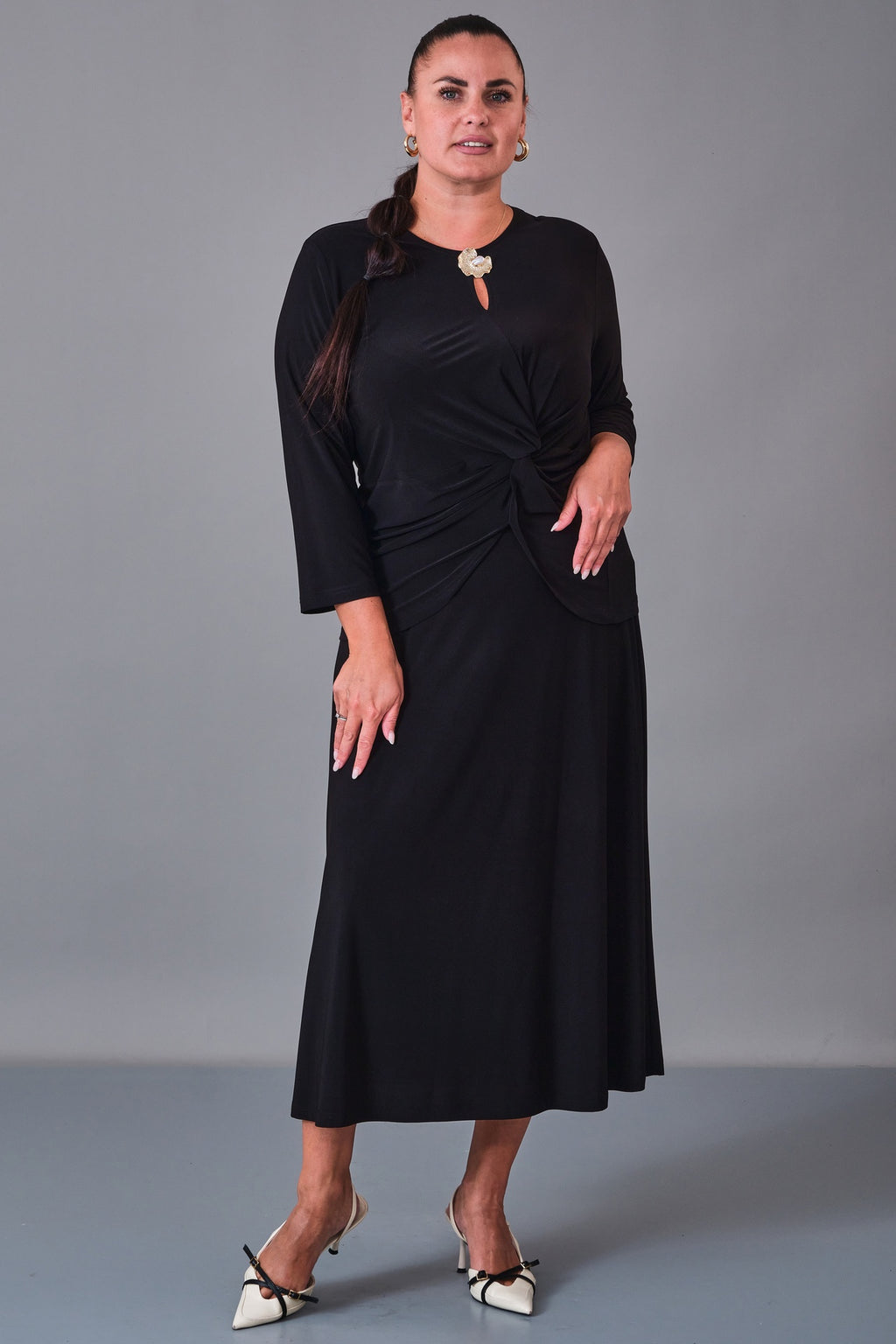 Dress Port - Plus Size Suit (DSP27K3626) - 8690200210709