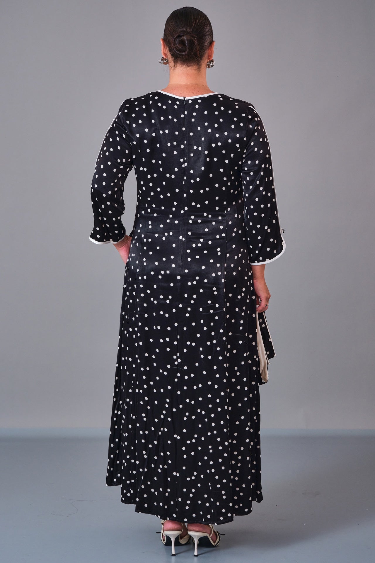 Dress Port - Plus Size Dress (DSP27K5804) - 8690200210778