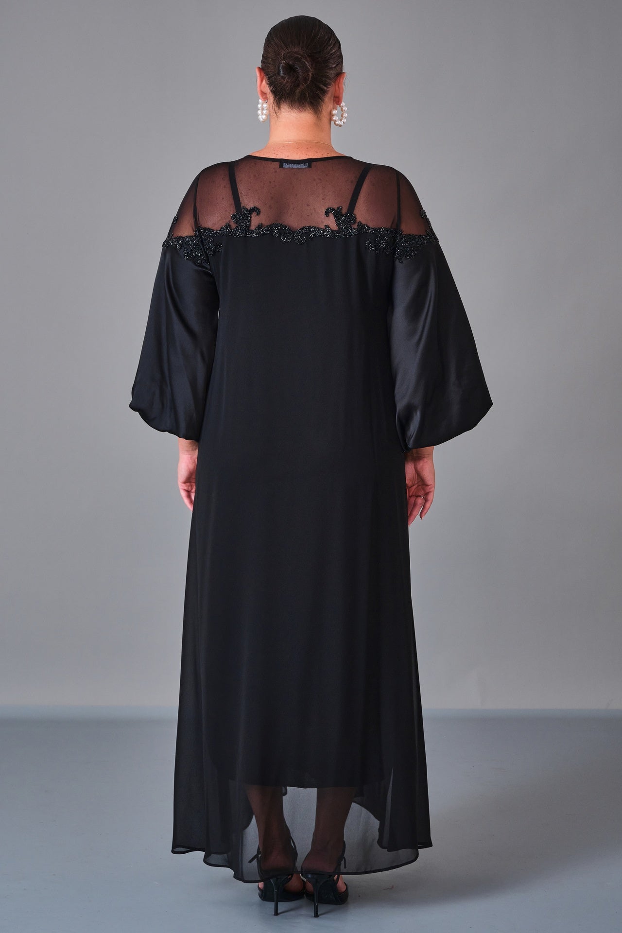 Dress Port - Plus Size Dress (DSP27K5806) - 8690200210815