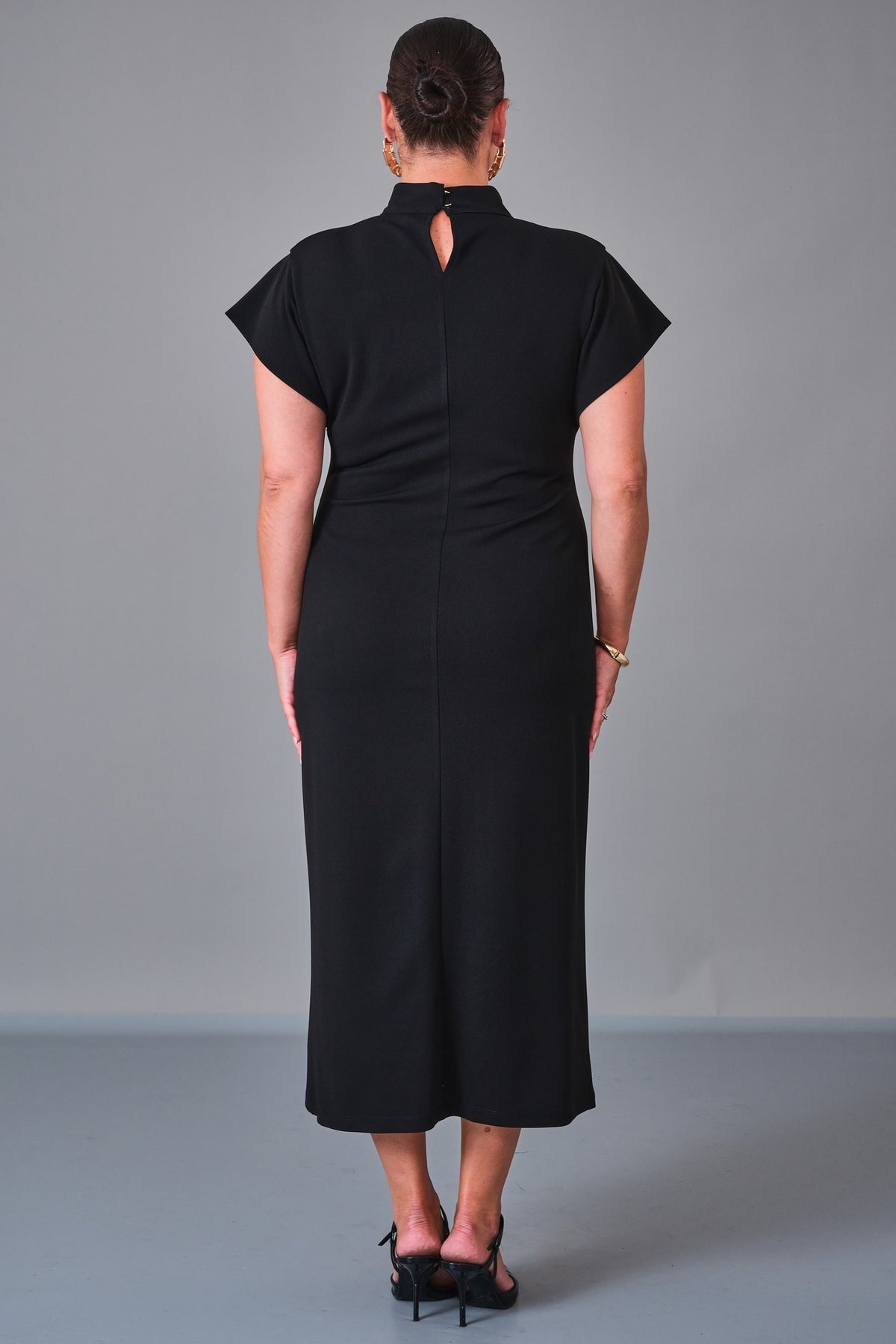 Dress Port - Plus Size Dress (DSP27K5812) - 8690200210914