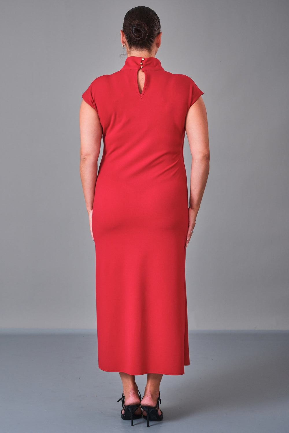 Dress Port - Plus Size Dress (DSP27K5813) - 8690200210952