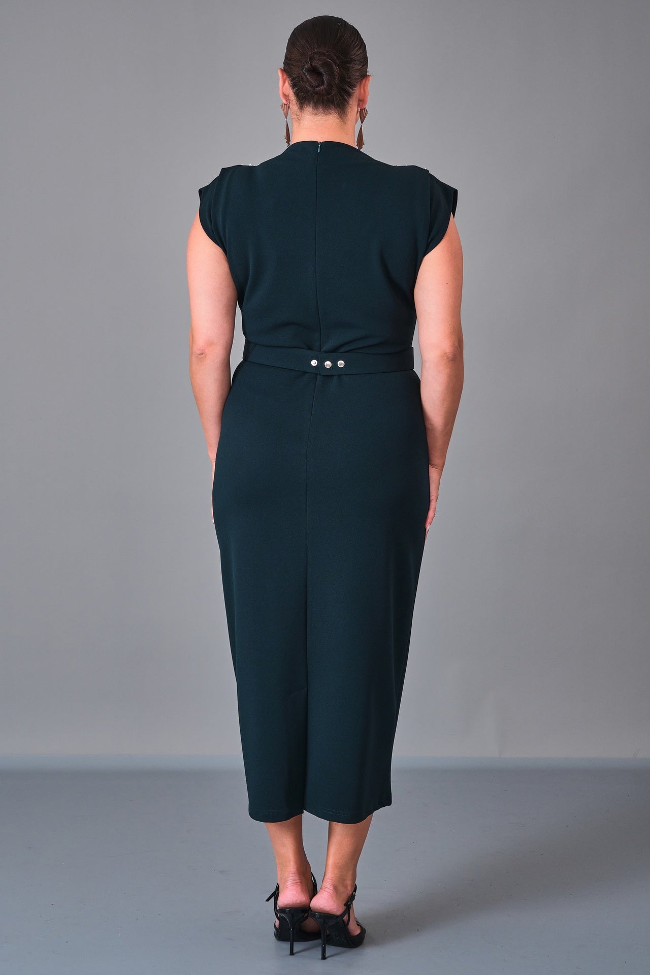 Dress Port - Plus Size Dress (DSP27K5814) - 8690200210976