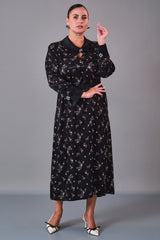 Dress Port - Plus Size Dress (DSP27K5816) - 8690200211010