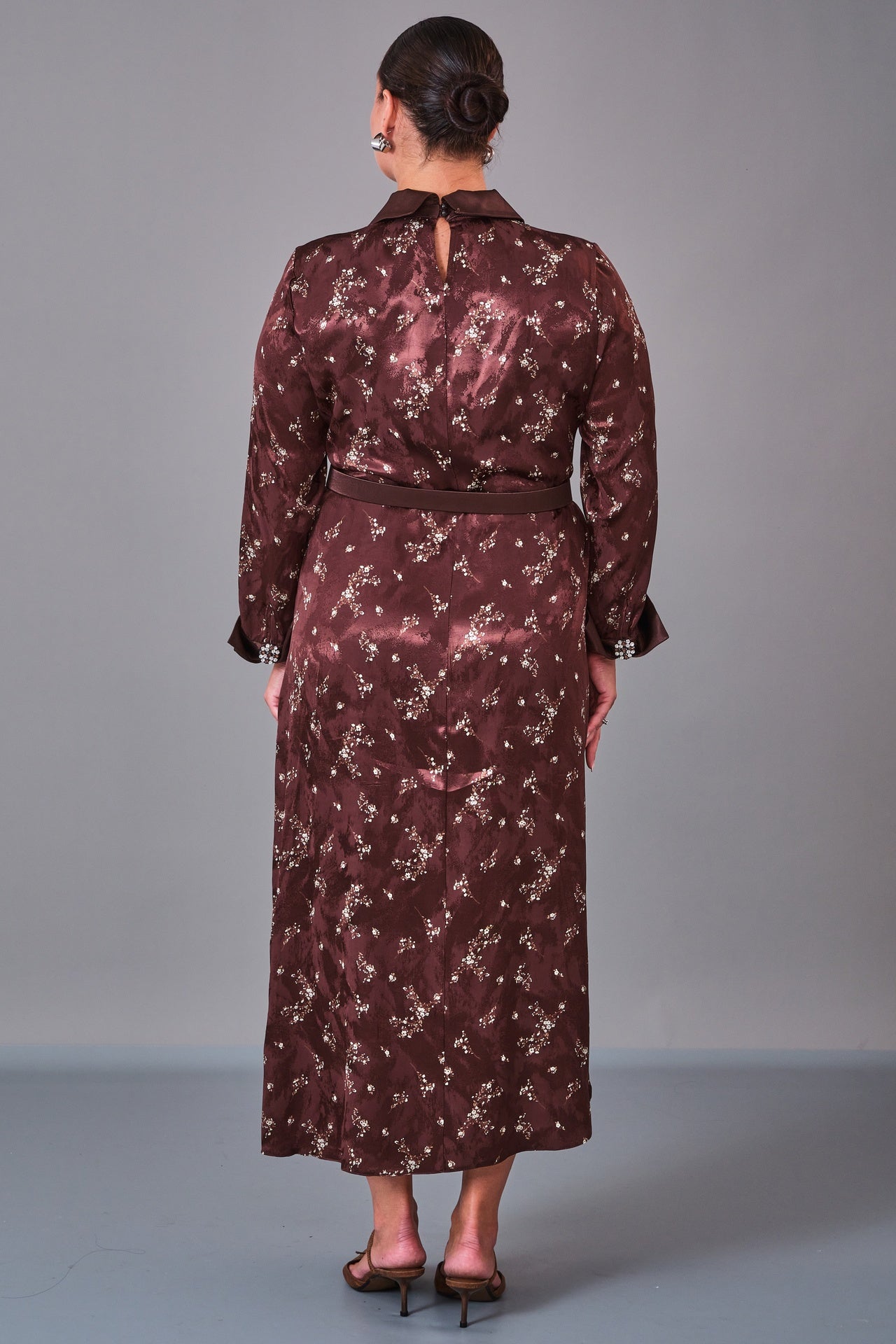 Dress Port - Plus Size Dress (DSP27K5816) - 8690200211027