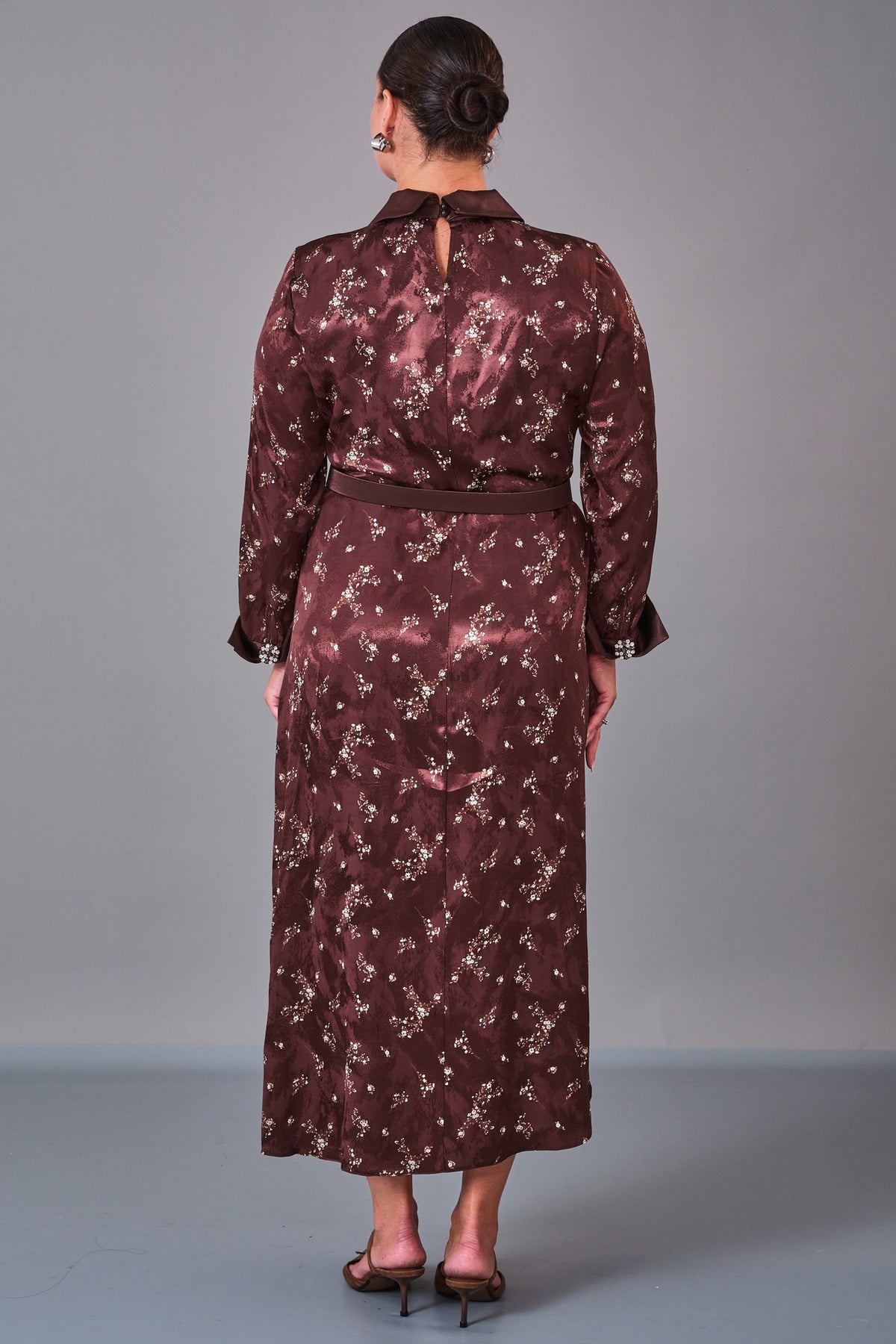 Dress Port - Plus Size Dress (DSP27K5816) - 8690200211027