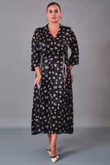 Dress Port - Plus Size Dress (DSP27K5817) - 8690200211034