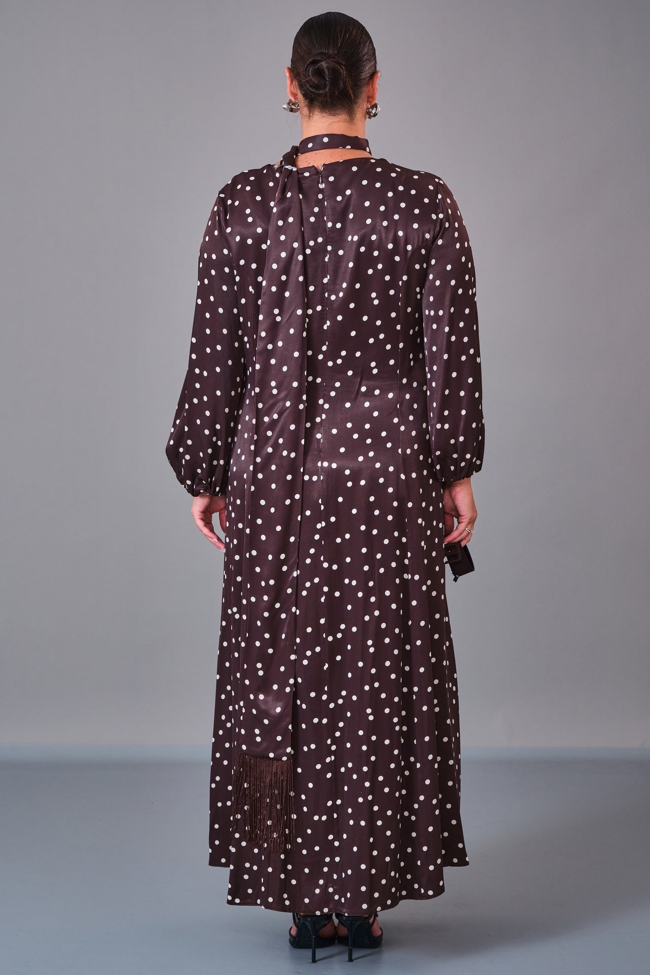 Dress Port - Plus Size Dress (DSP27K5819) - 8690200211072