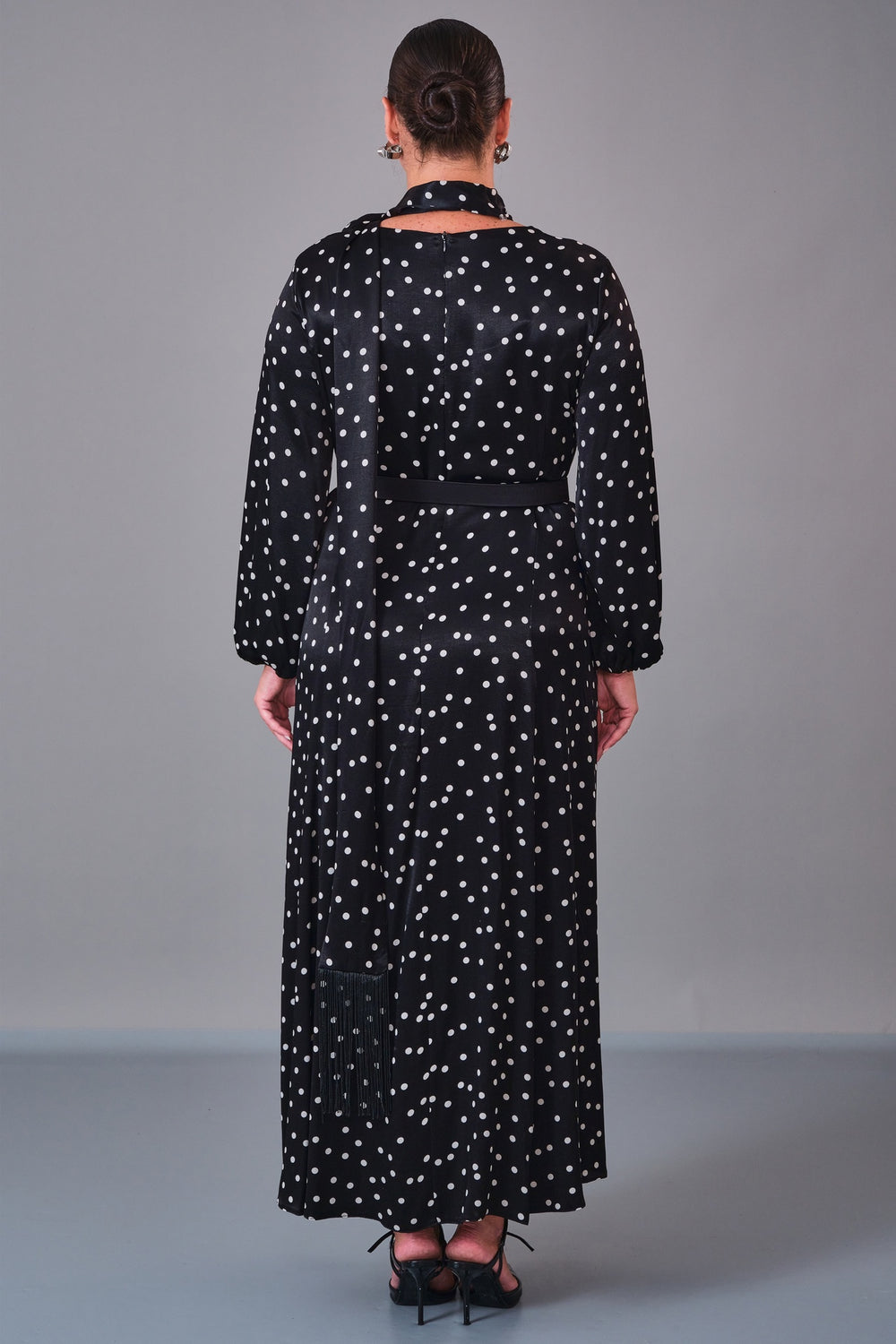 Dress Port - Plus Size Dress (DSP27K5819) - 8690200211133