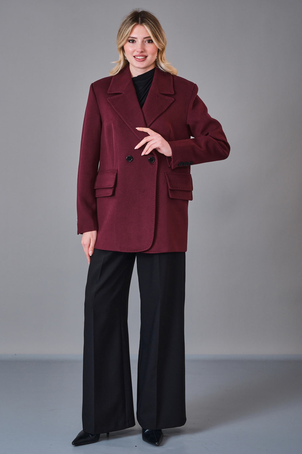 Maxmara - Regular Size Coat (MAX27K1136) - 8690200211416