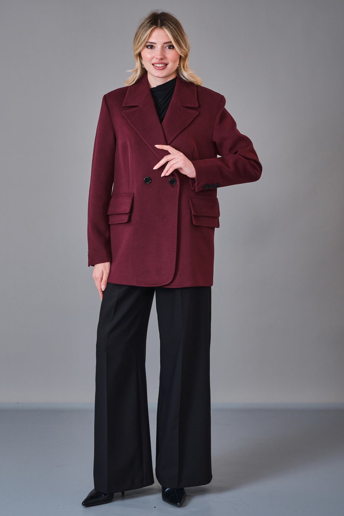 Maxmara - Regular Size Coat (MAX27K1136) - 8690200211416