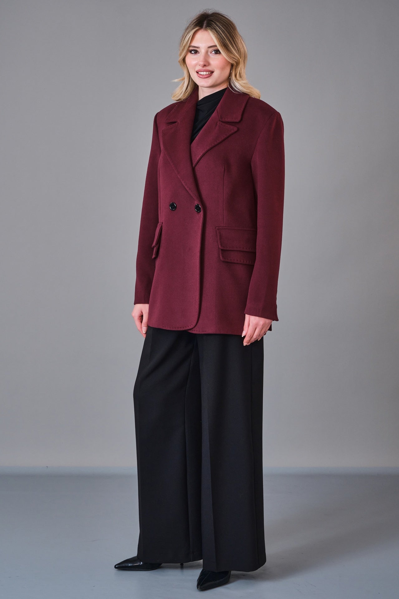 Maxmara - Regular Size Coat (MAX27K1136) - 8690200211416