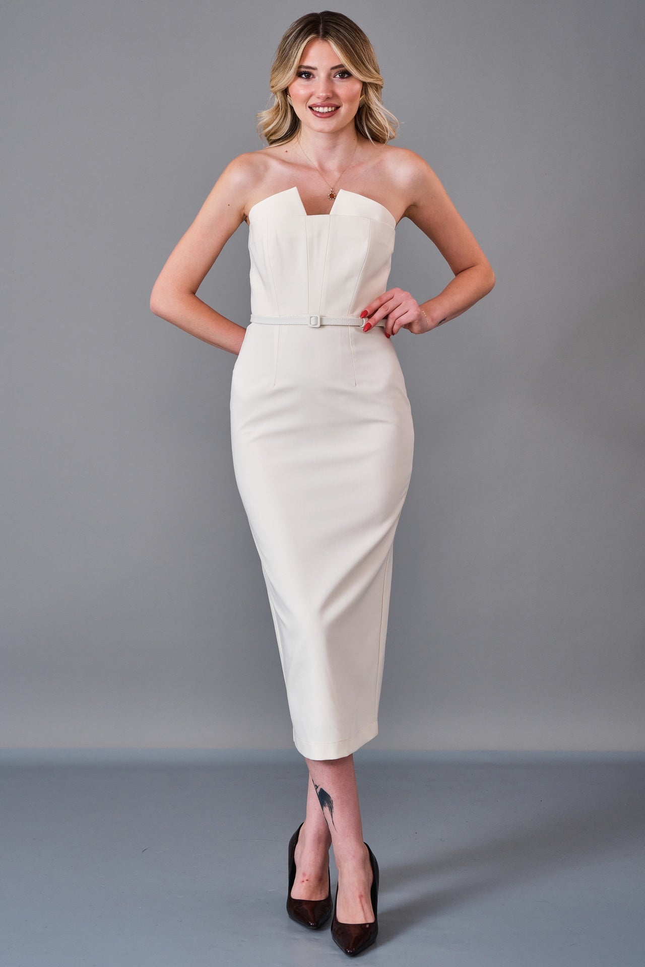 Mamulier - Regular Size Dress (MML27K7081) - 8690200211935