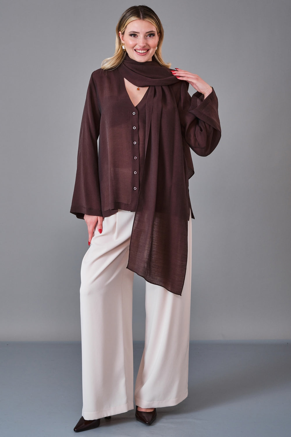 Mamulier - Regular Size Shirt (MML27K7084) - 8690200212000
