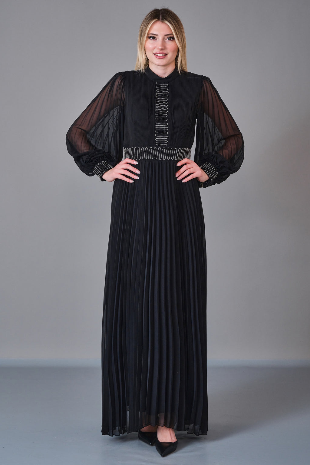 Myraang - Regular Size Dress (MRG27K05-3046) - 8690200212161