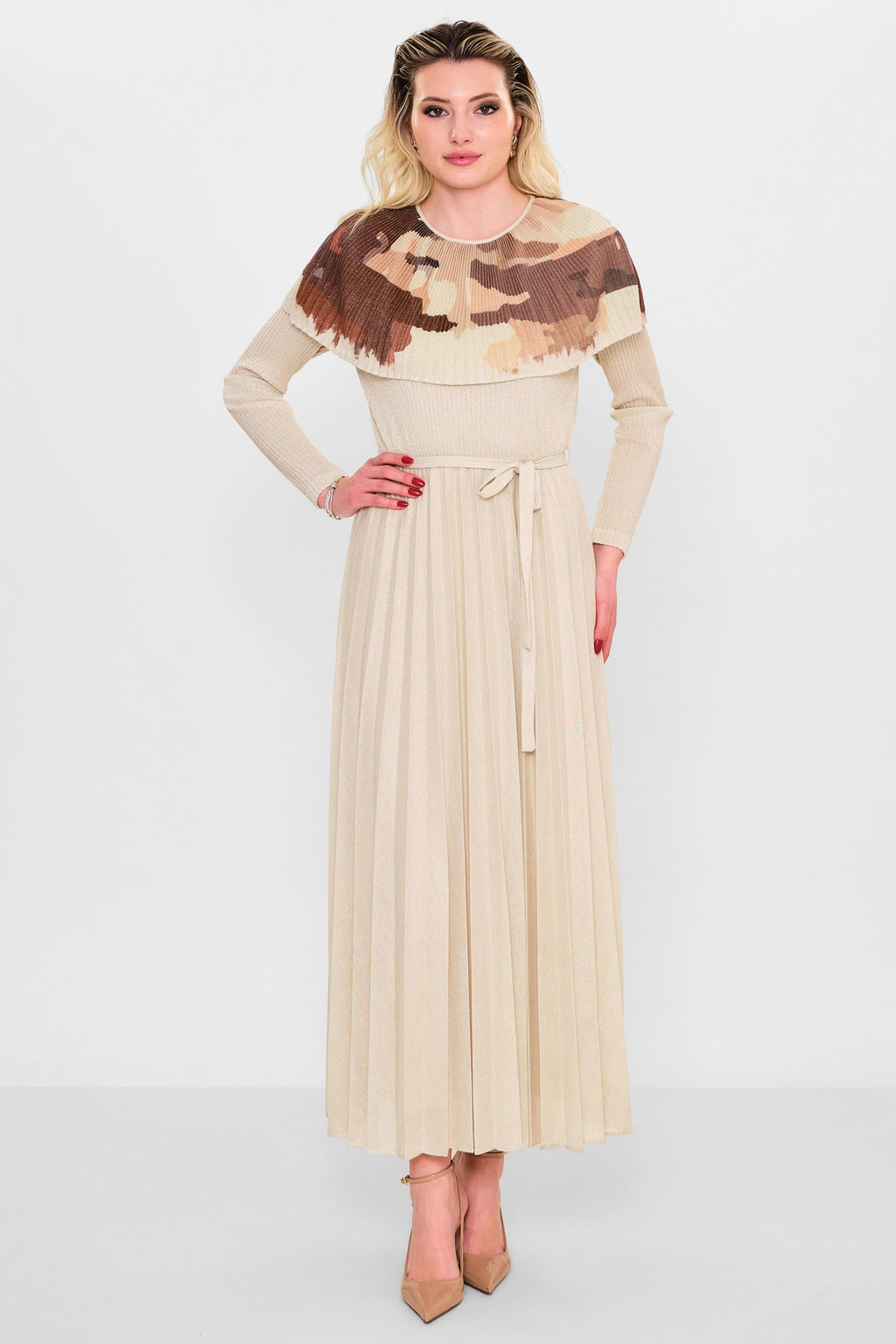 Myraang - Regular Size Dress (MRG27K05-3055) - 8690200212208