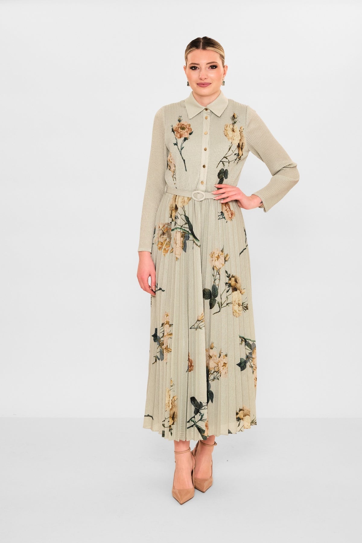 Myraang - Regular Size Dress (MRG27K05-3073) - 8690200212253