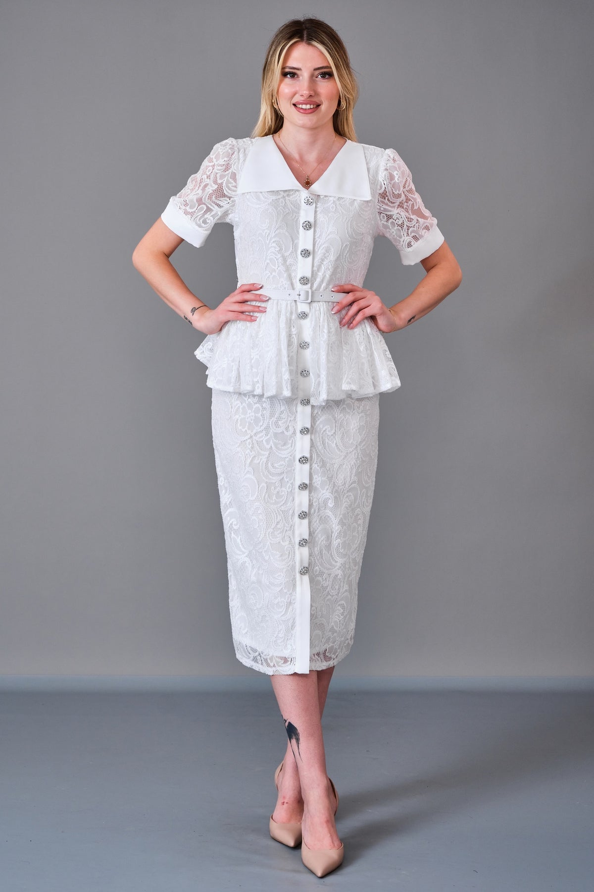 Myraang - Regular Size Dress (MRG27K05-3126) - 8690200212260