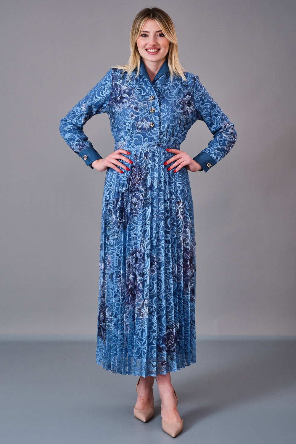 Myraang - Regular Size Dress (MRG27K05-3128) - 8690200212314