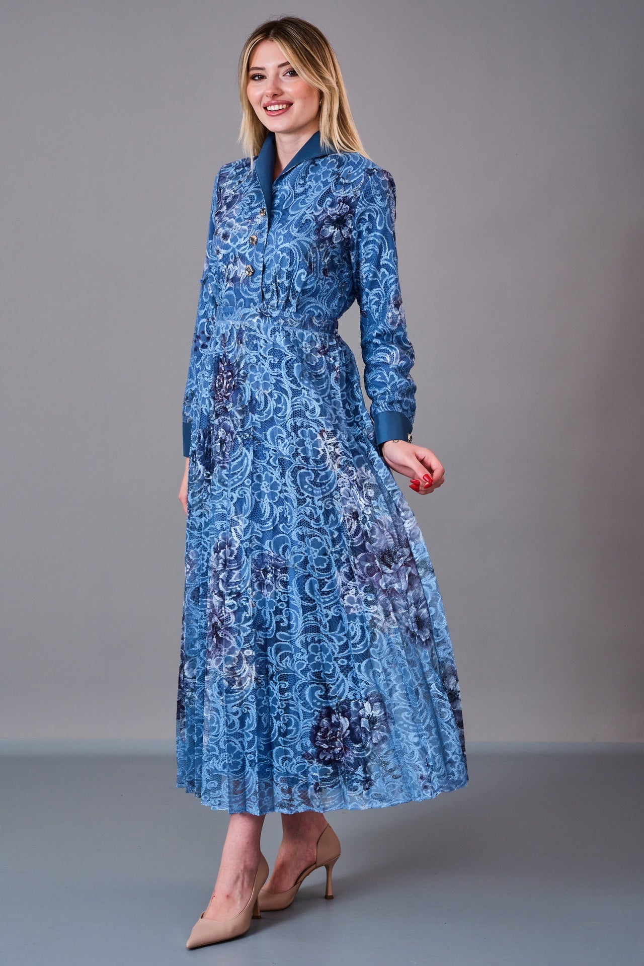 Myraang - Regular Size Dress (MRG27K05-3128) - 8690200212314