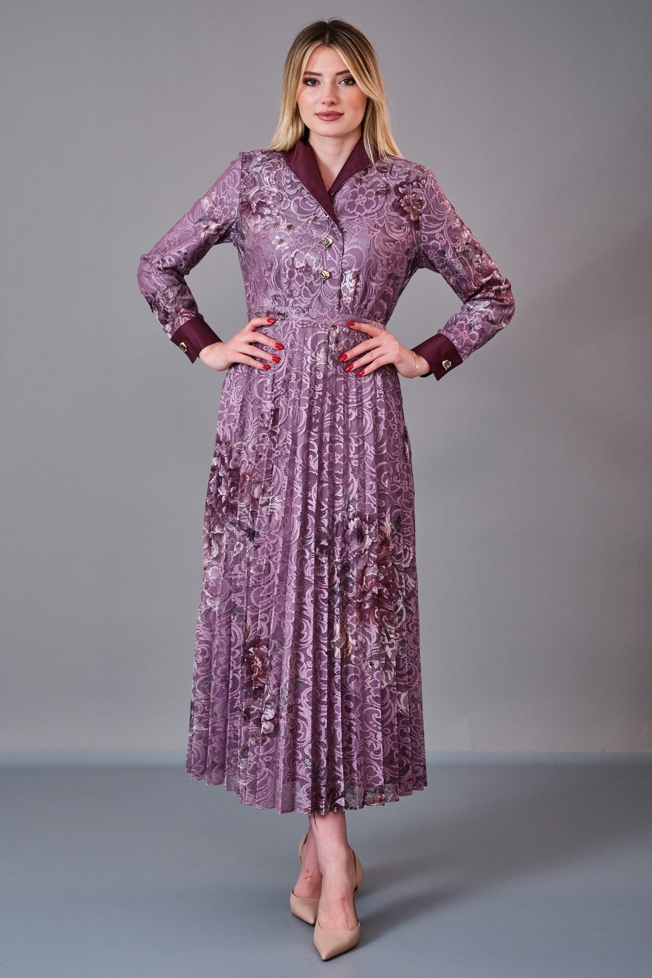Myraang - Regular Size Dress (MRG27K05-3128) - 8690200212321