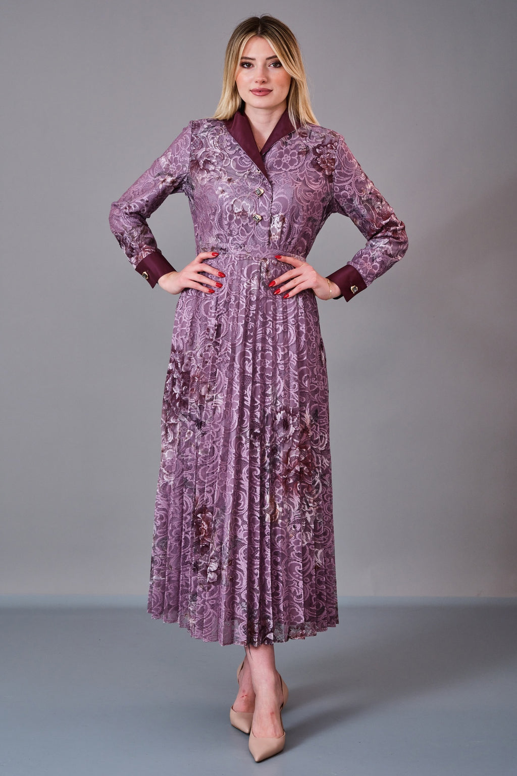 Myraang - Regular Size Dress (MRG27K05-3128) - 8690200212321