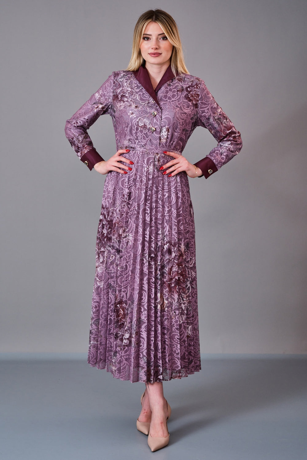 Myraang - Regular Size Dress (MRG27K05-3128) - 8690200212321